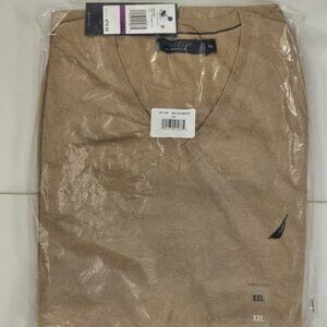 Brand New Nautica Sweater in Beige XXL